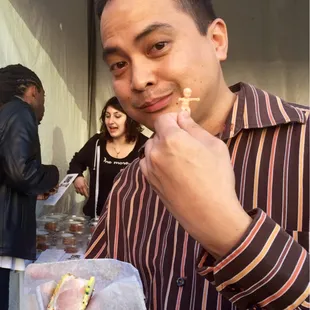 Steve I got the baby!