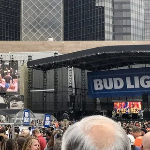 The Chee Weez before the Saints vs. Denver Broncos game!