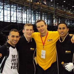 National Champions Julio Saunders and Bronze Medalist Ryan McCullough ALL ARMY TEAM