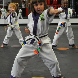 Our 4-6 Year olds - Little Dragons.