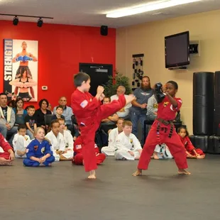 Our Juniors Program - advanced belts