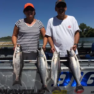 Sacramento River salmon fishing