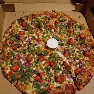 Chicken Tikka Masala Pizza