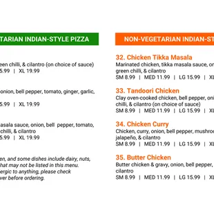 Indian Pizzas