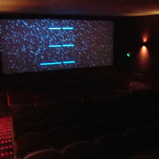 Large screen, ample seating - nice.