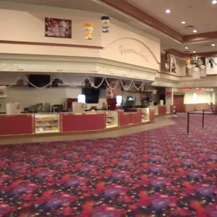 Concessions, end of the night.