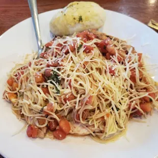 Chicken bruschetta pasta
