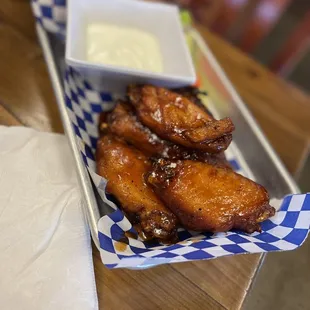 Smoked wings