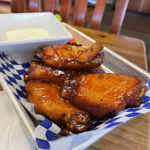 Smoked wings