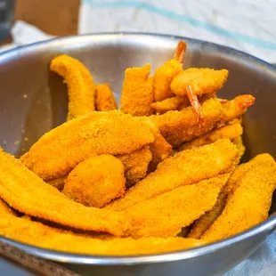 a bowl of french fries