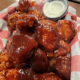 Bbq boneless wings