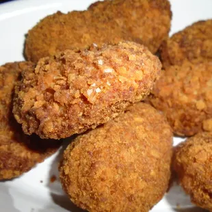 Jalapeno poppers, close-up.