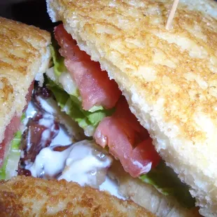 BLT, close-up.