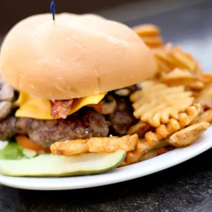 fresh hand pattied burgers everyday