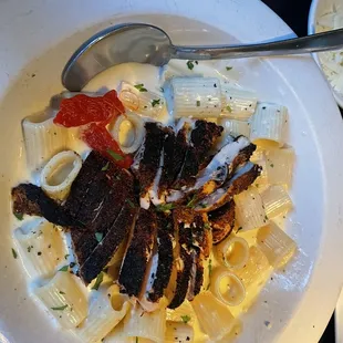 Blacken Chicken Alfredo