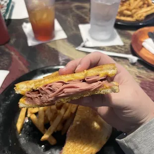 Balogna grilled cheese