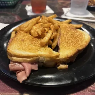Balogna grilled cheese