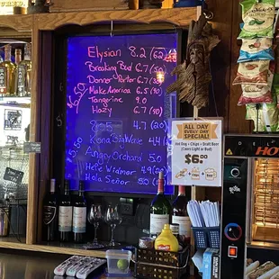 Nice beer selection!