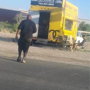 Angry cook leaving after photoing my plates