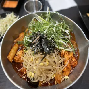 Spicy Seafood Rice Cake