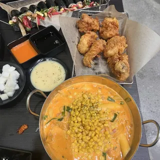 SWEET GARLIC FRIED CHICKEN WINGS (5PCS)