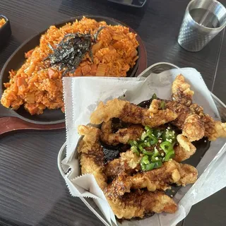 KIMCHI & SPAM FRIED RICE