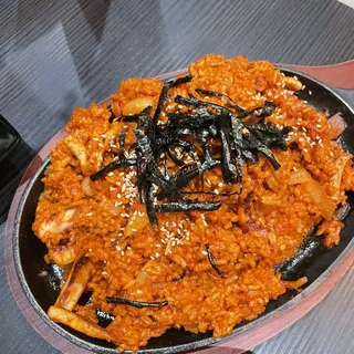 Spicy Squid Fried Rice