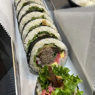 Grilled Beef Kimbap