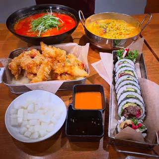 Ham and Sausage Noodles