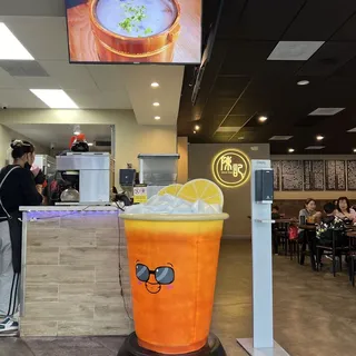 Hong Kong Style Hot Lemon Tea