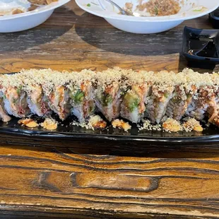 Dragon King Roll with soy paper (no seaweed)