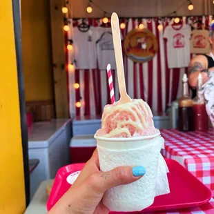 Nectar with vegan condensed milk