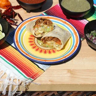 burritos and wraps, food