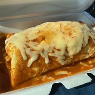 Chancho Burrito - done up WET style with Carnitas