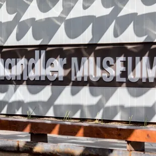 Art Piece shadows on the building