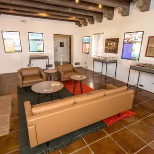 Historic Living Room - original family gathering space now featuring history exhibits