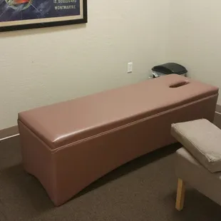 Private treatment room.