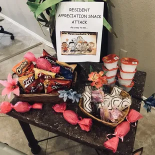 One of the many generous things they do for their residents!