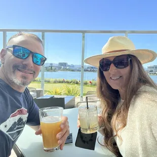 Hazy IPA and a Tito's and pineapple!