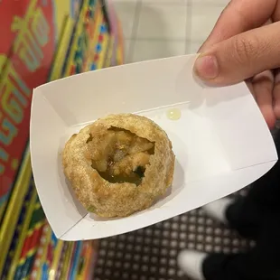 Live pani puri