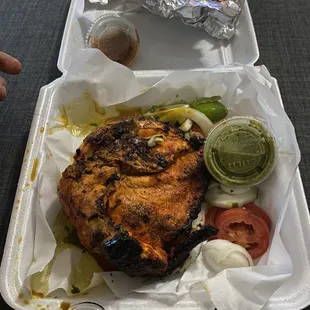 Chicken Tikka Breast, very nice and tender and good portion size