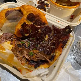 Quesabirria tacos. So greasy I could not eat!