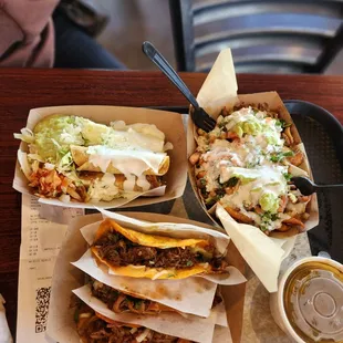 Flutes, Birria,Fries