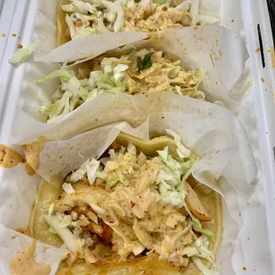 Fish tacos