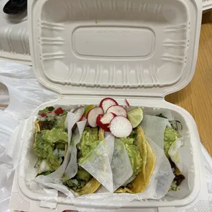 4 carne Asada Tacos