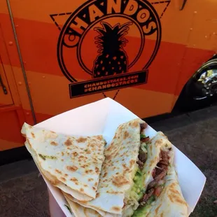 carne asada quesidilla