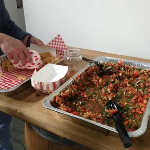 Catered my brother's wedding! The chips were too delicious!
