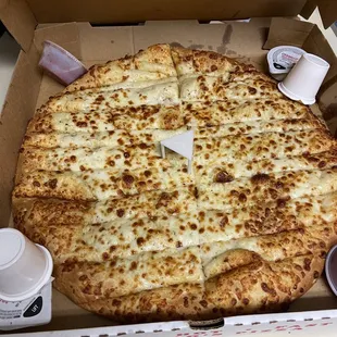 Cheesy bread! So good!