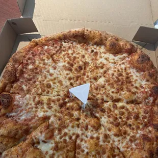 Cheese pizza