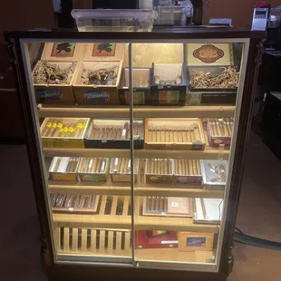 a display of cigars